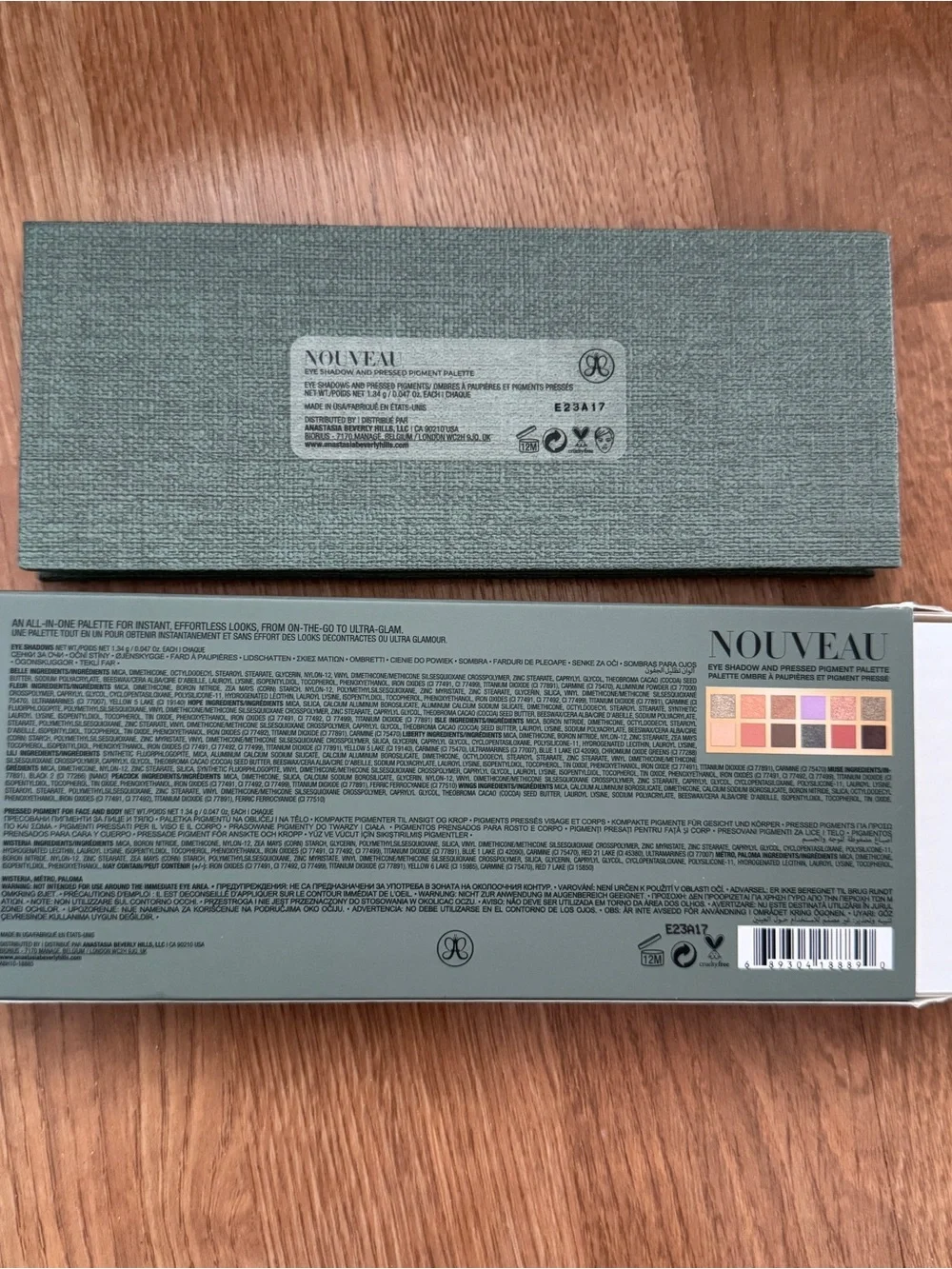 Anastasia Beverly Hills Nouveau All-in-one Eyeshadow And Pressed Pigment Palette